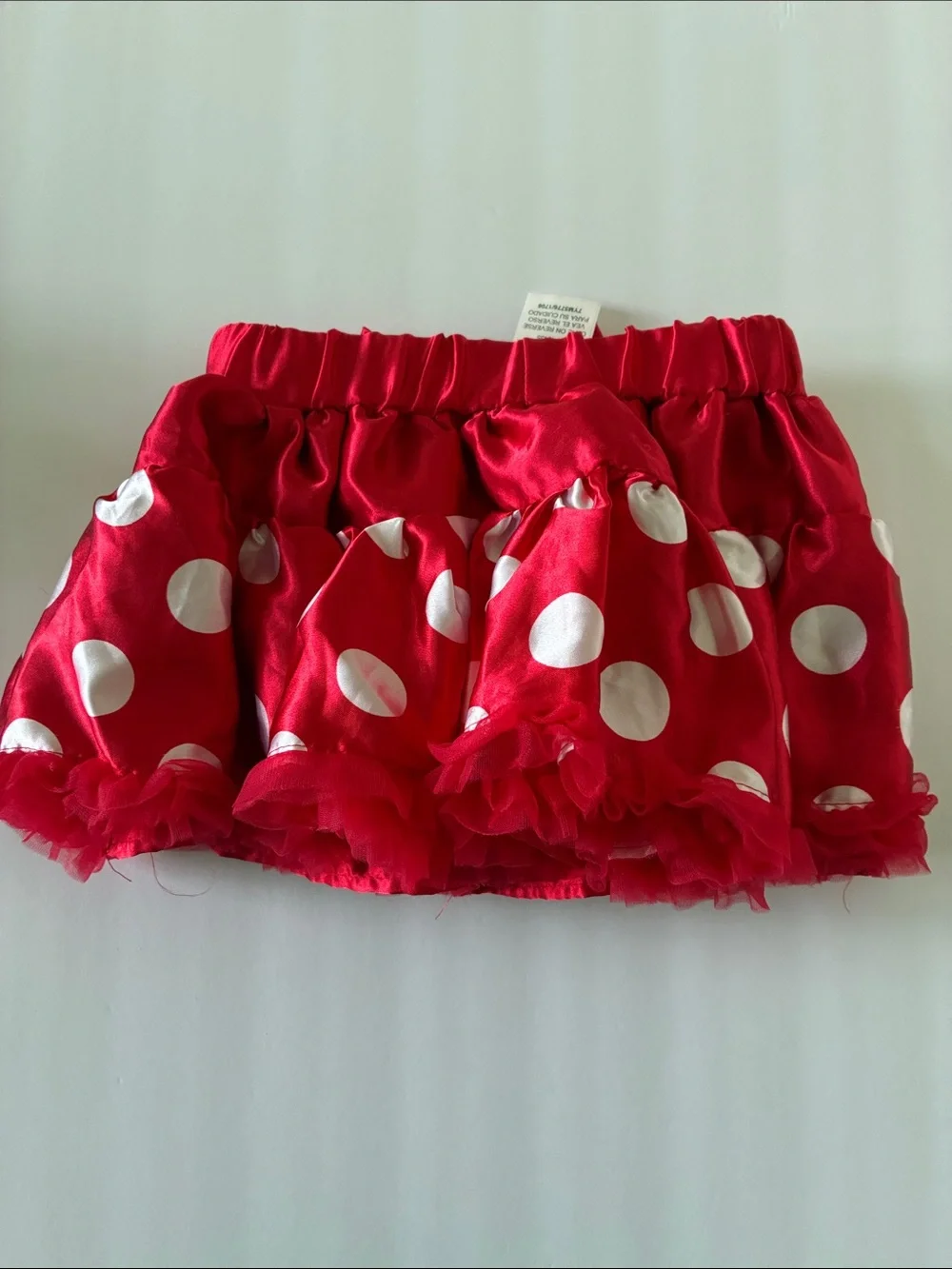 Disney Girls 4T Minnie Mouse Skirt - Costume